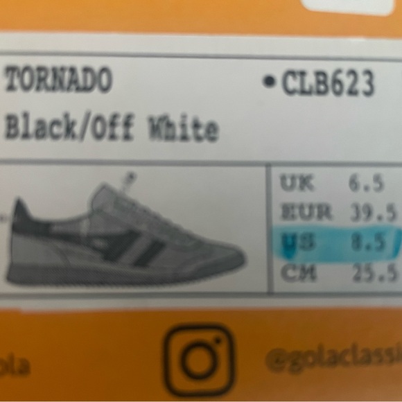 Gola sneaker size 8.5 NWT - Picture 4 of 4